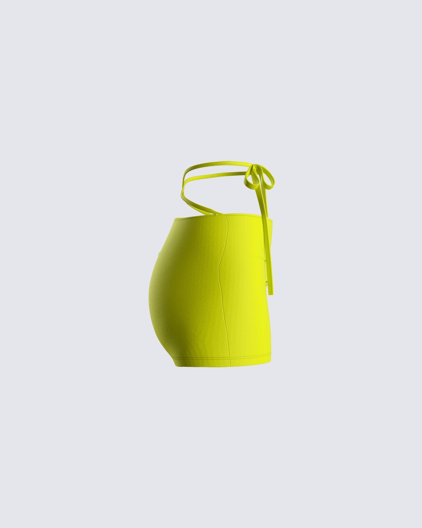 Cameron Yellow Mini Skirt