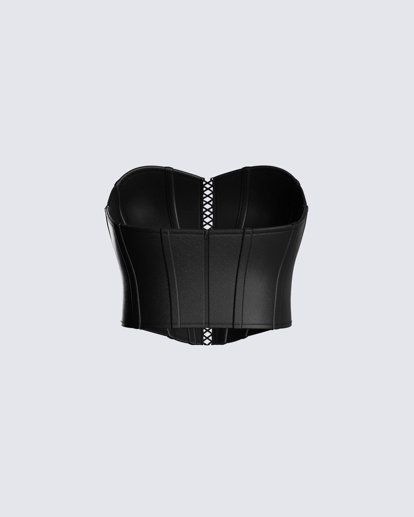 Alanis Black Corset Top