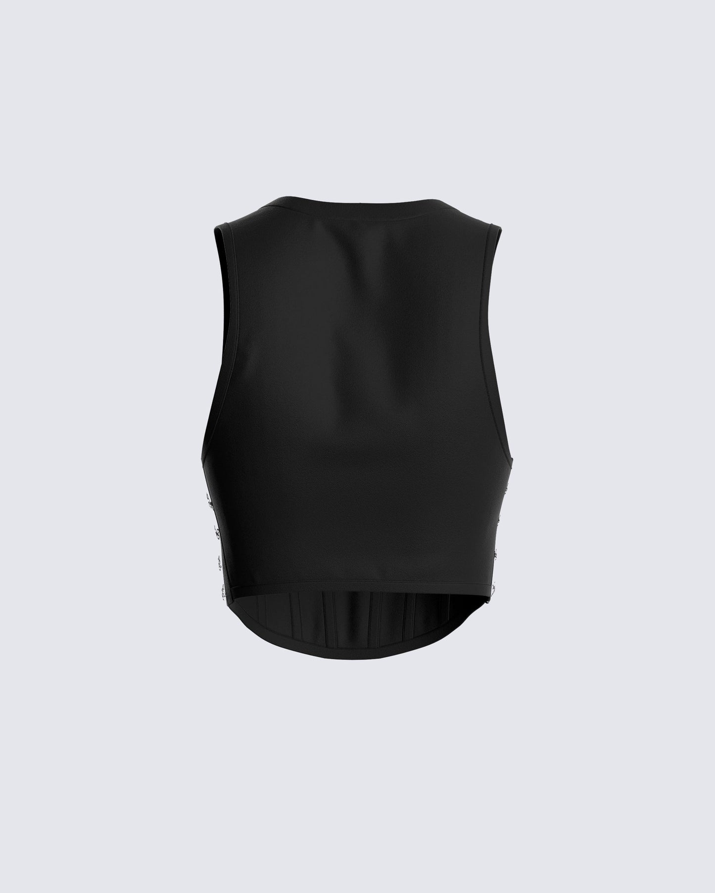 Eli Black Corset Top