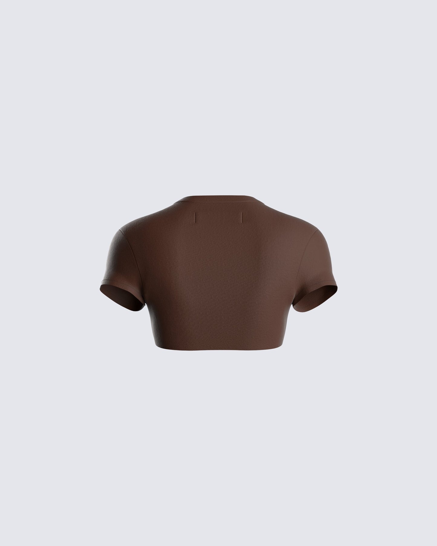 Ceres Brown Peek A Boo Top