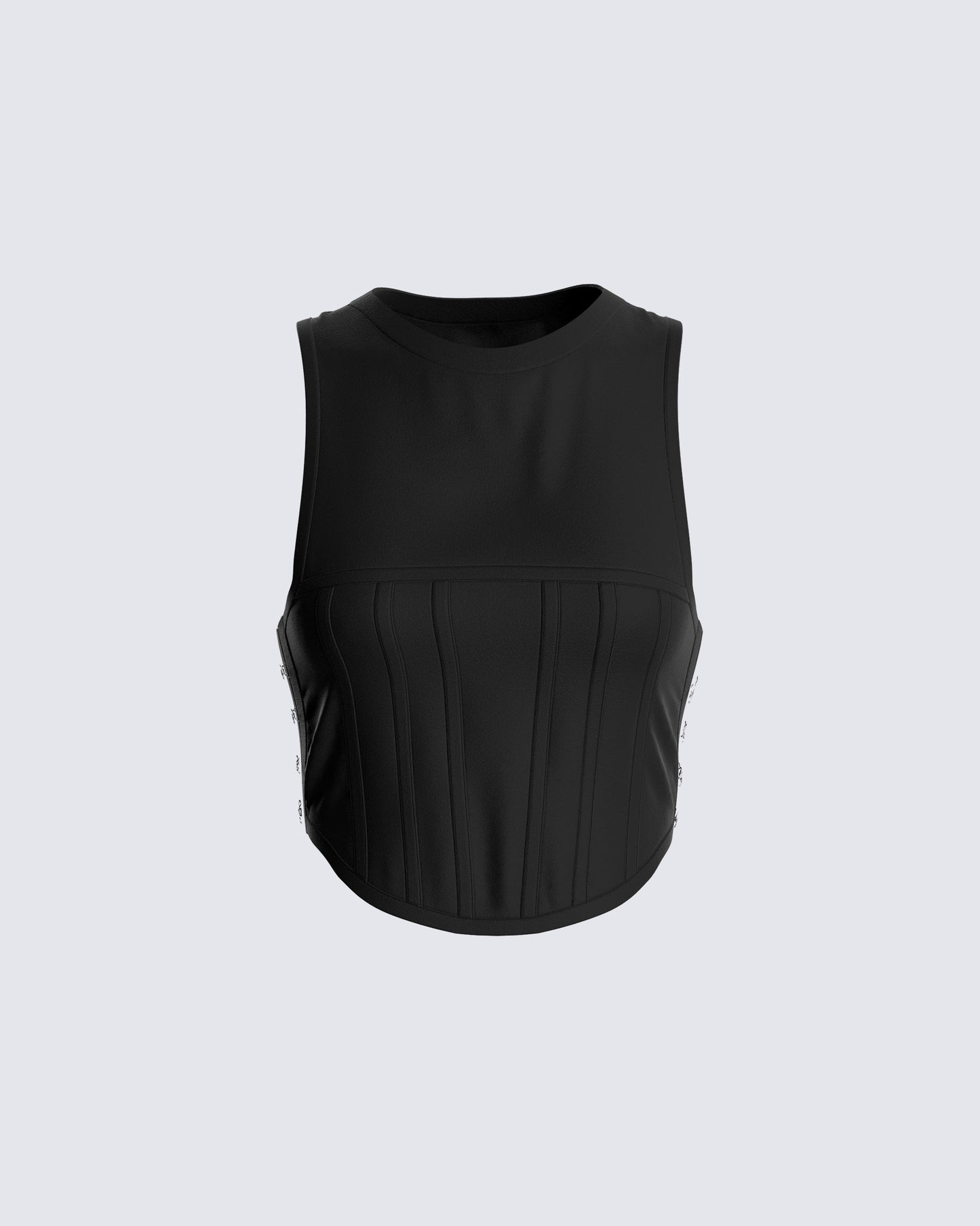Eli Black Corset Top