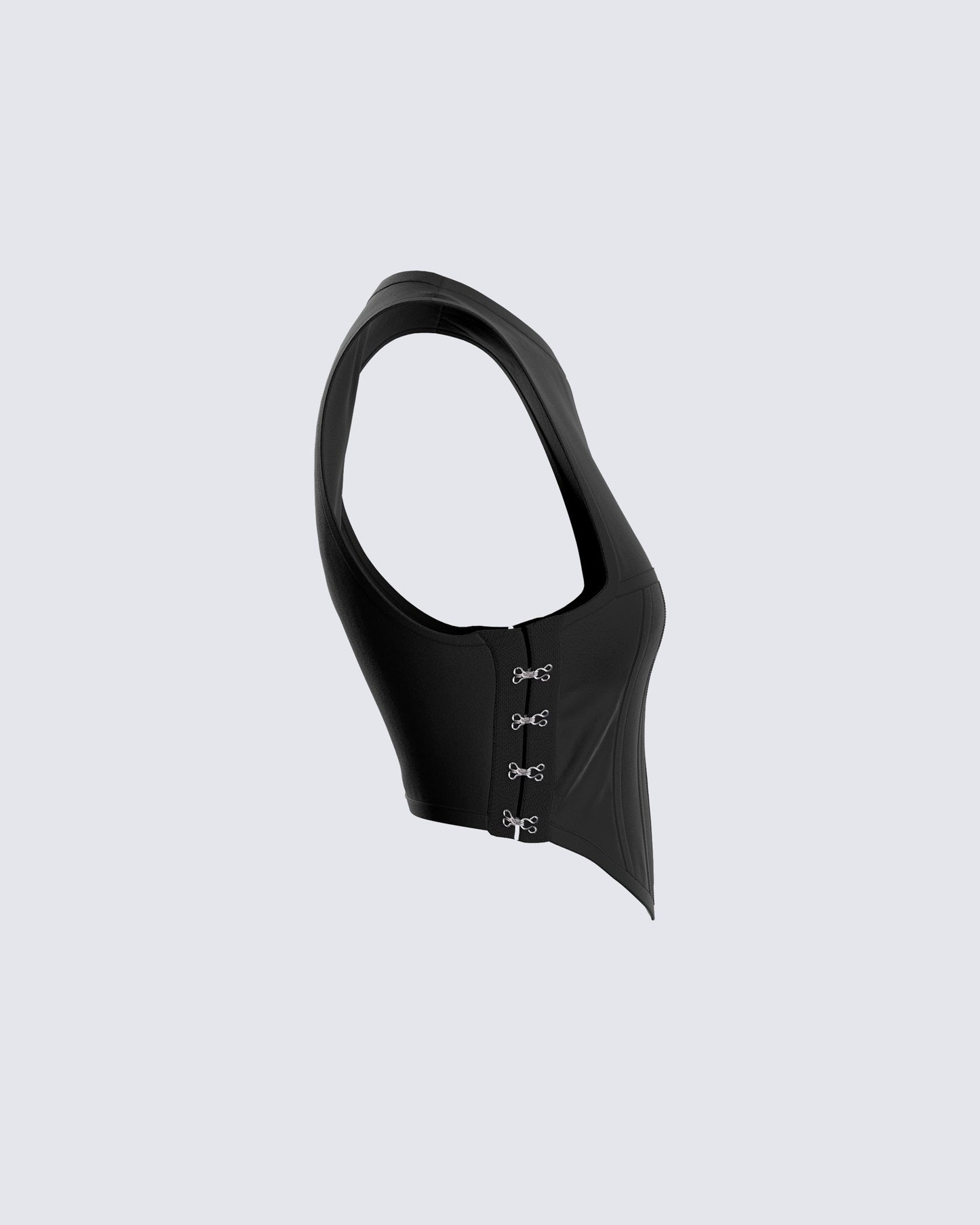 Eli Black Corset Top