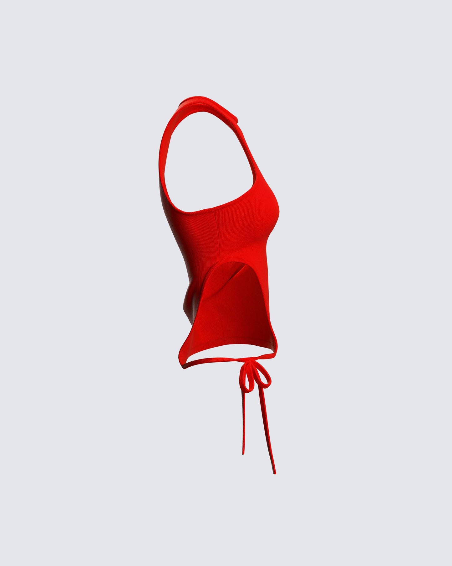 Allen Red Cut Away Tank