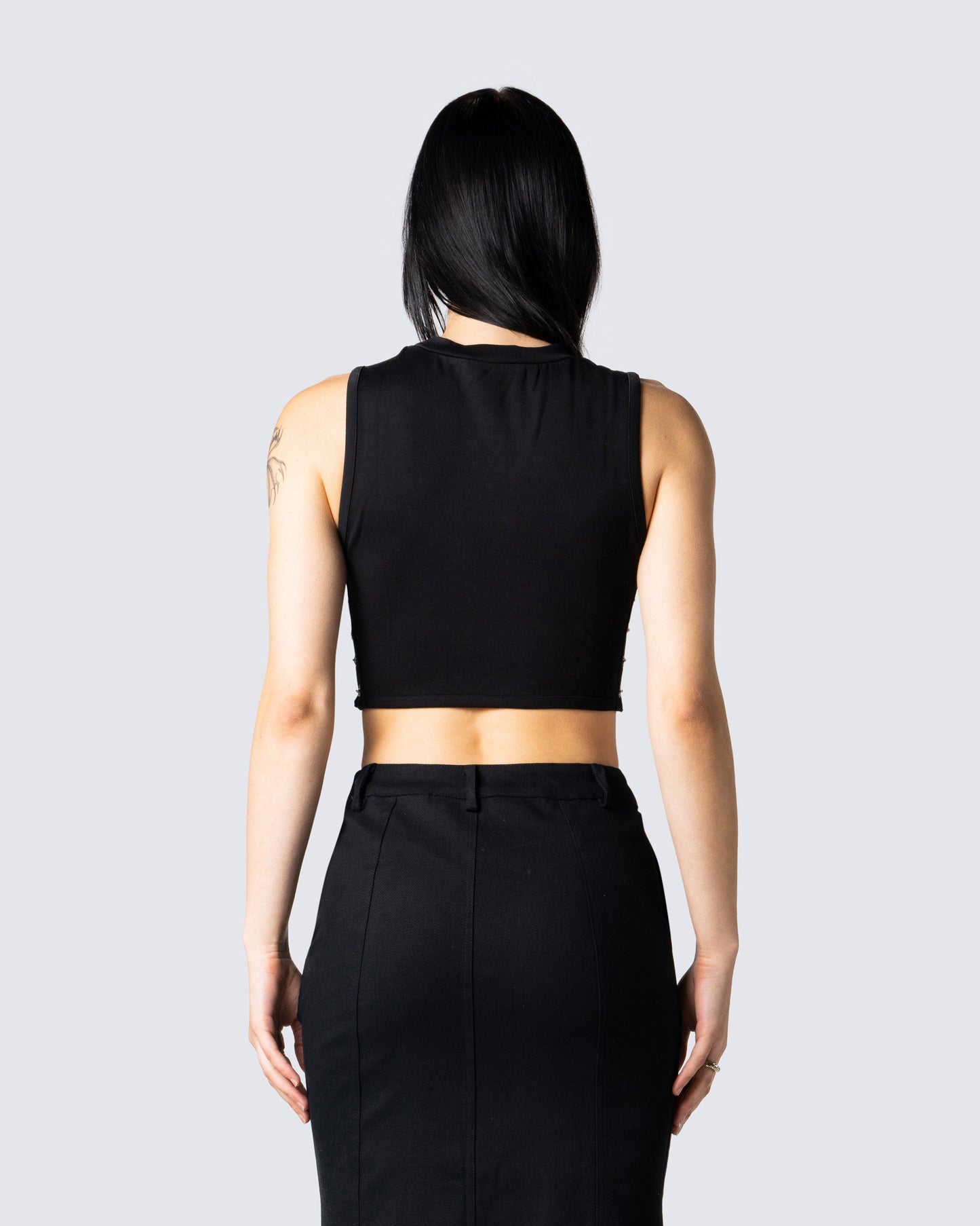 Eli Black Corset Top