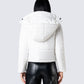 Deandra White Puffer Jacket