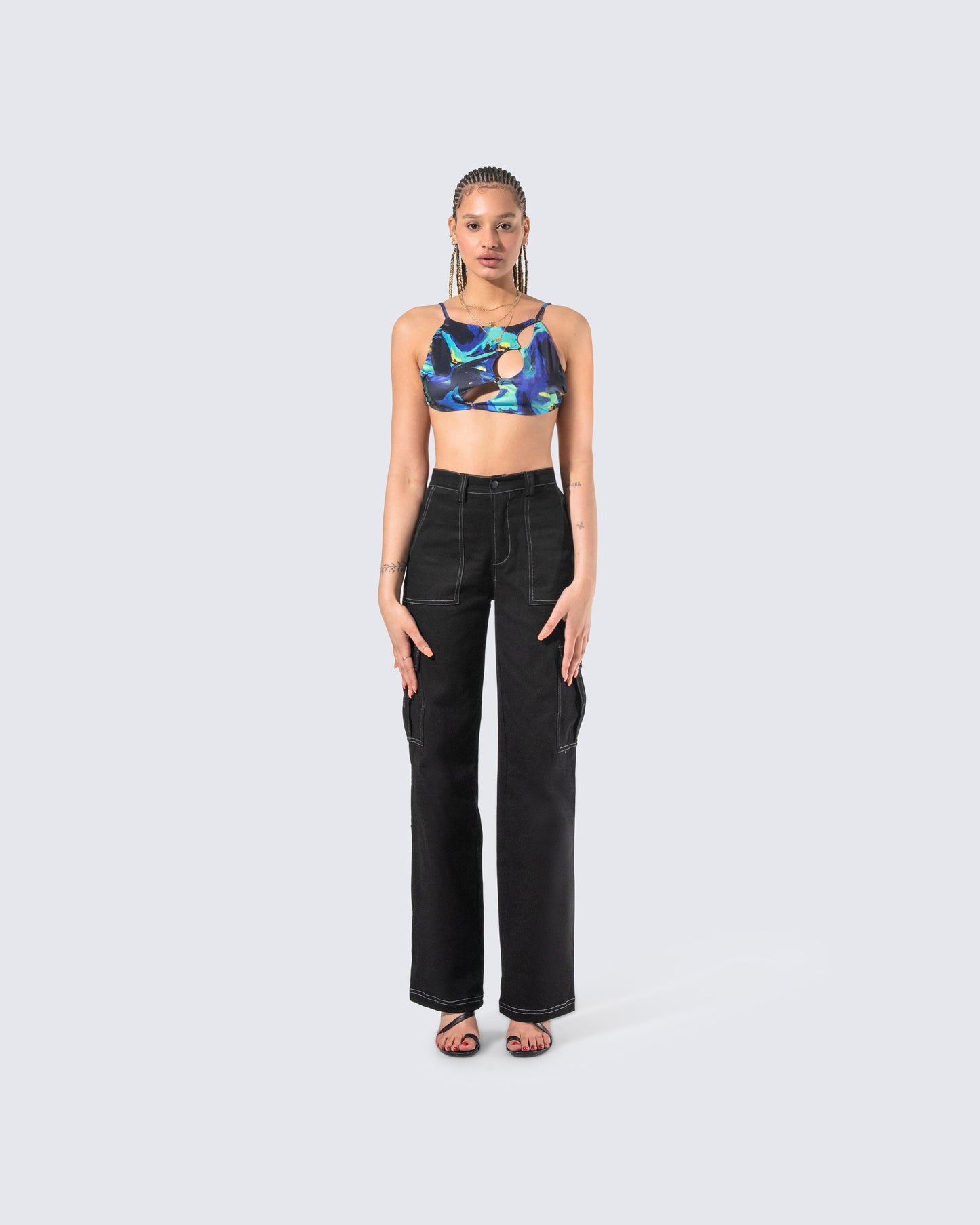 Dominique Cut Out Top