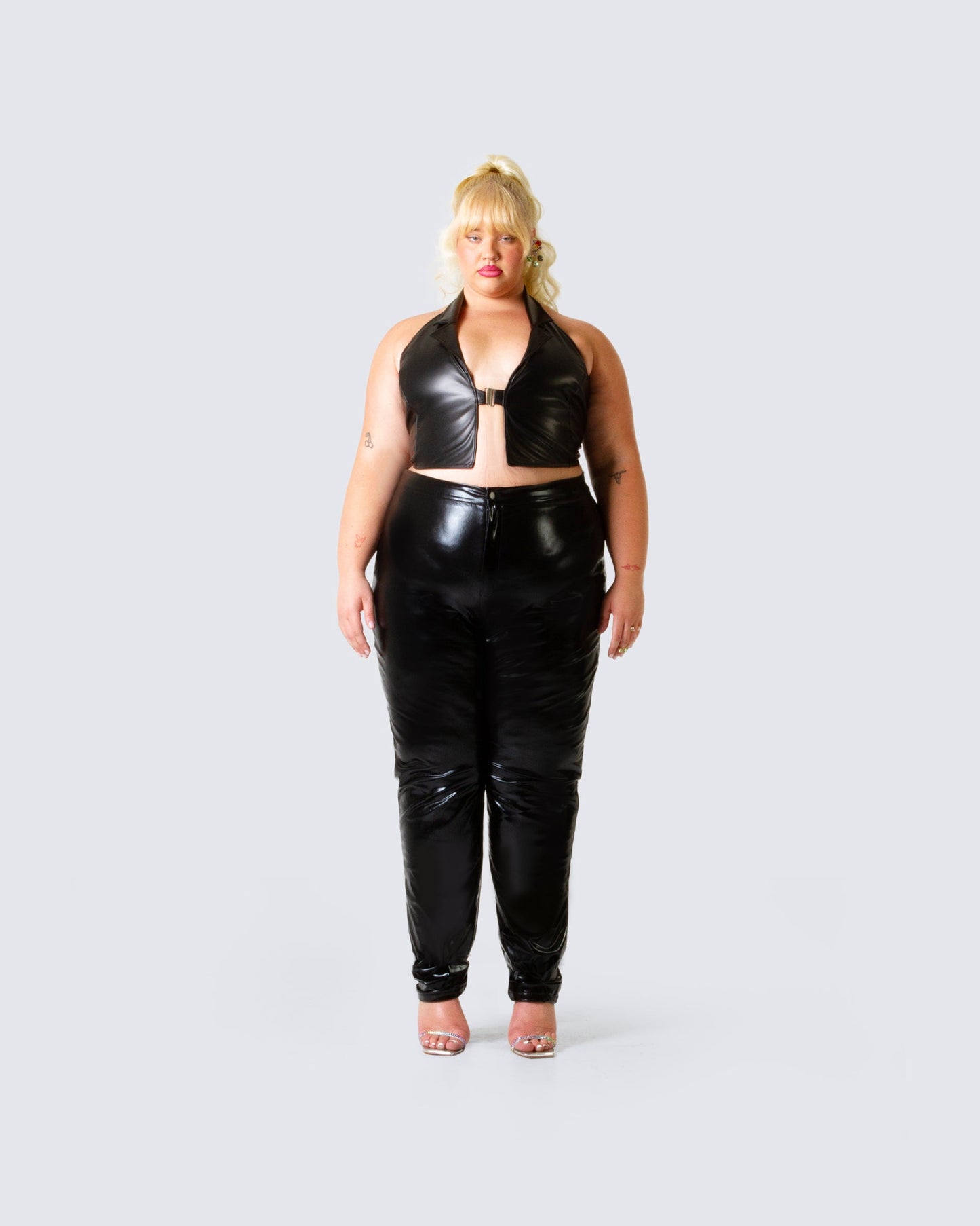 Jaxon Faux-Leather Set