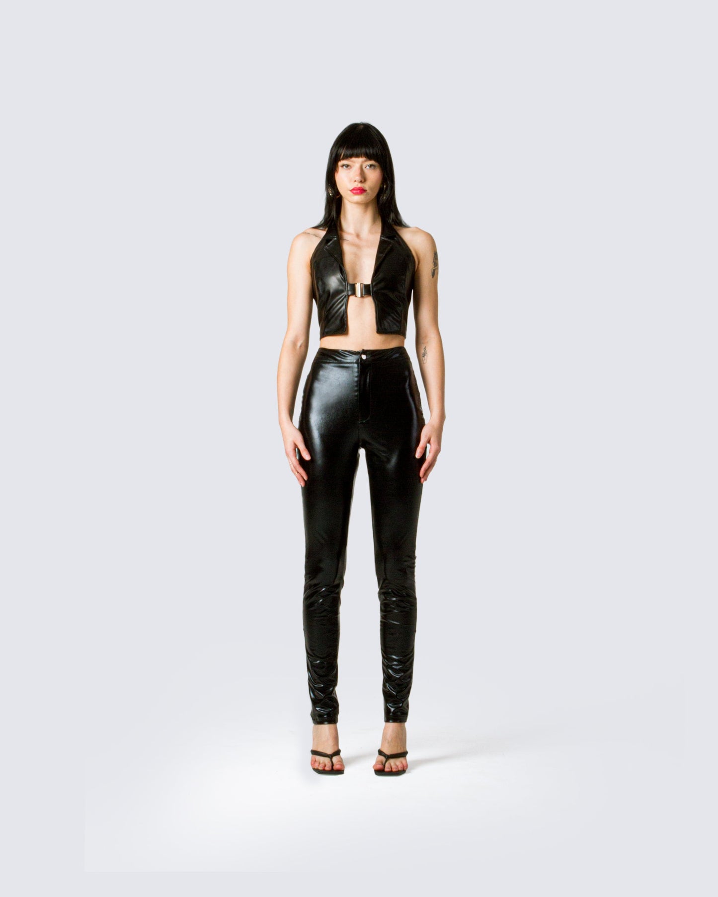 Jaxon Faux-Leather Set