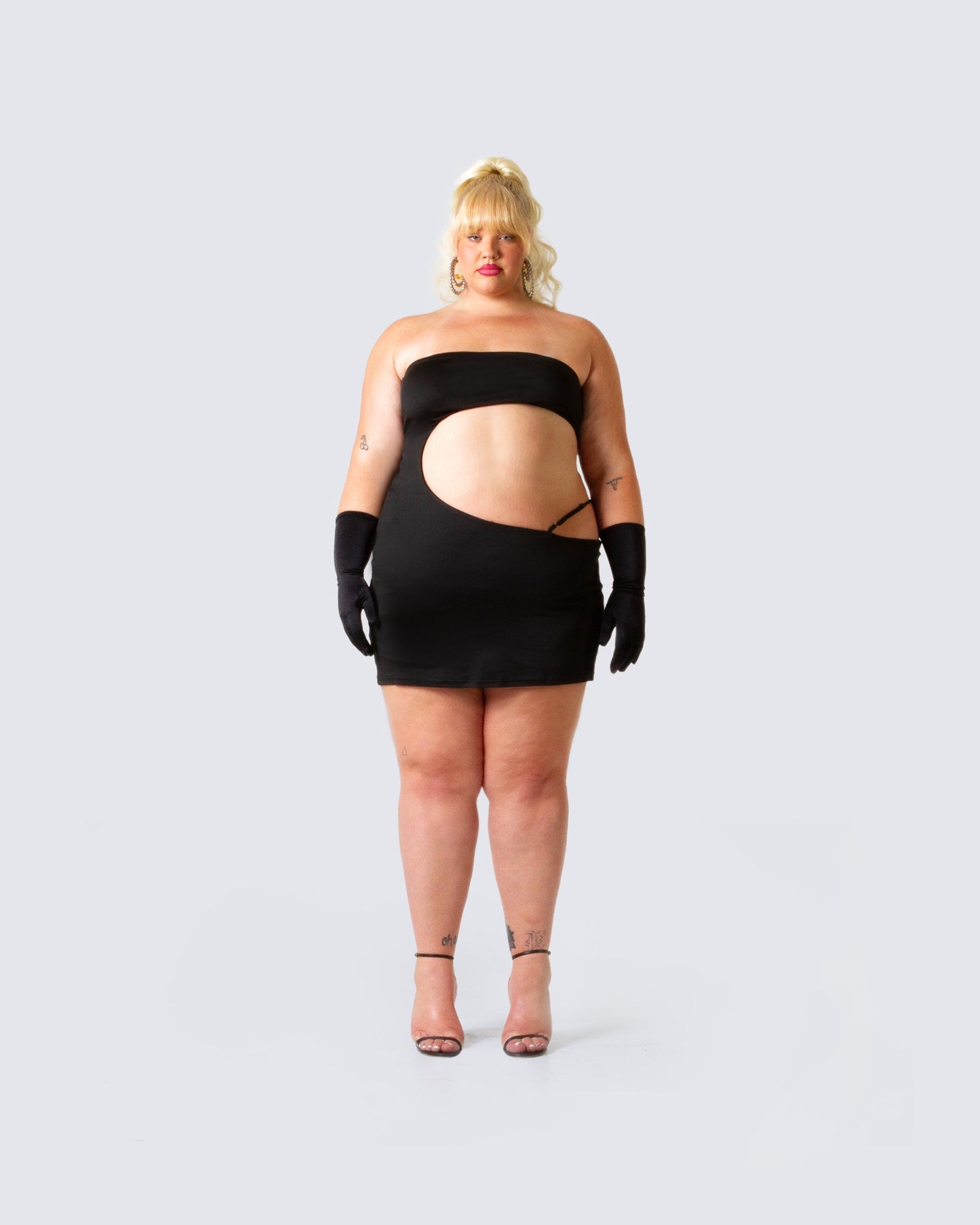 Lewis Black Cut Out Dress