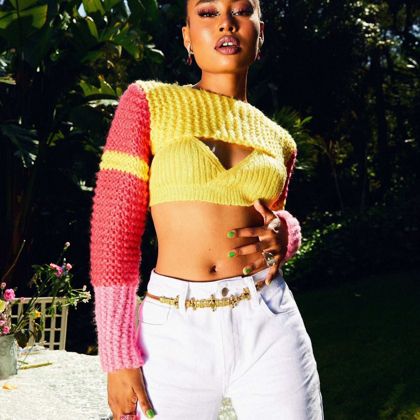 Ronnie Colorblock Sweater