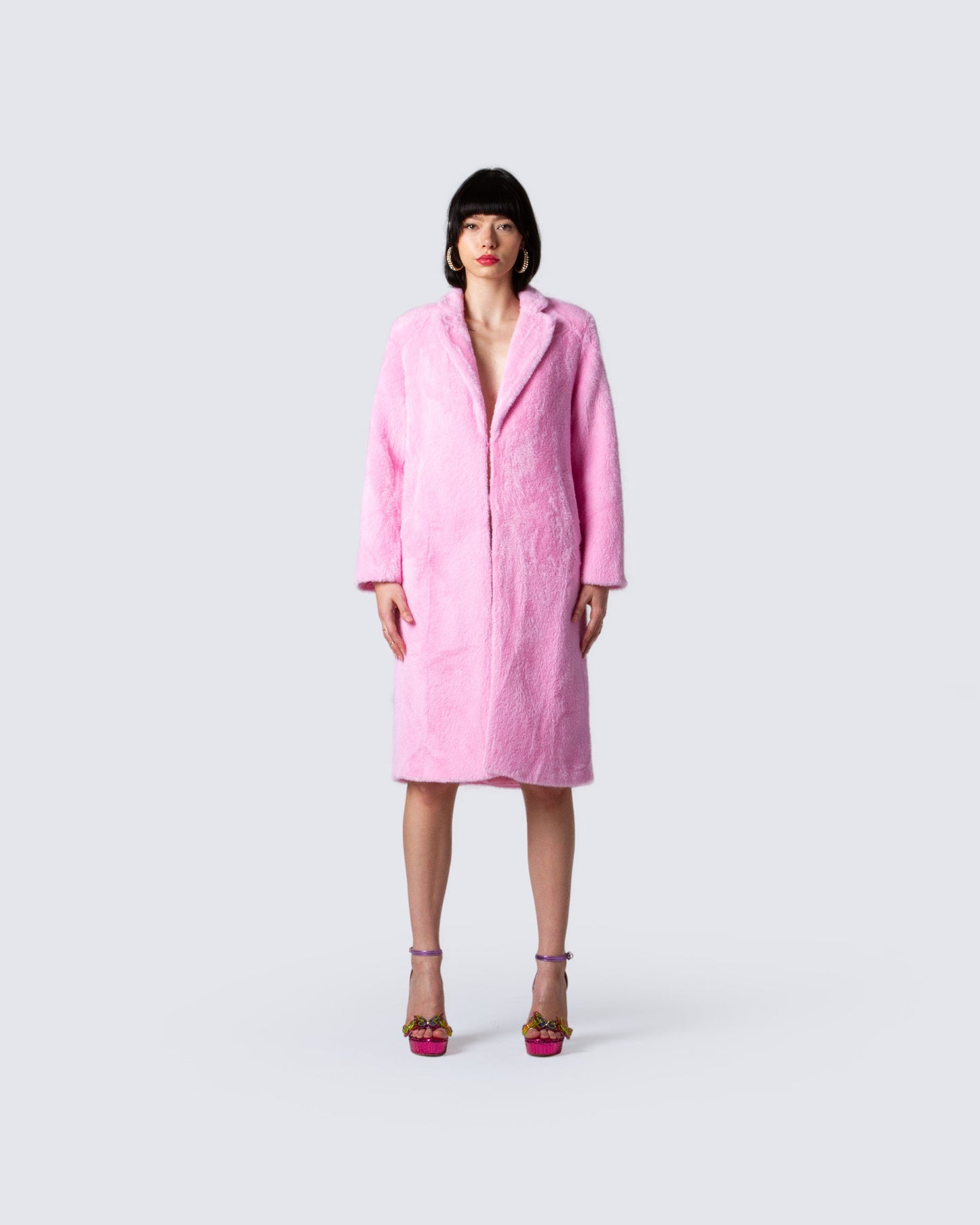 Margot Faux Fur Midi Coat