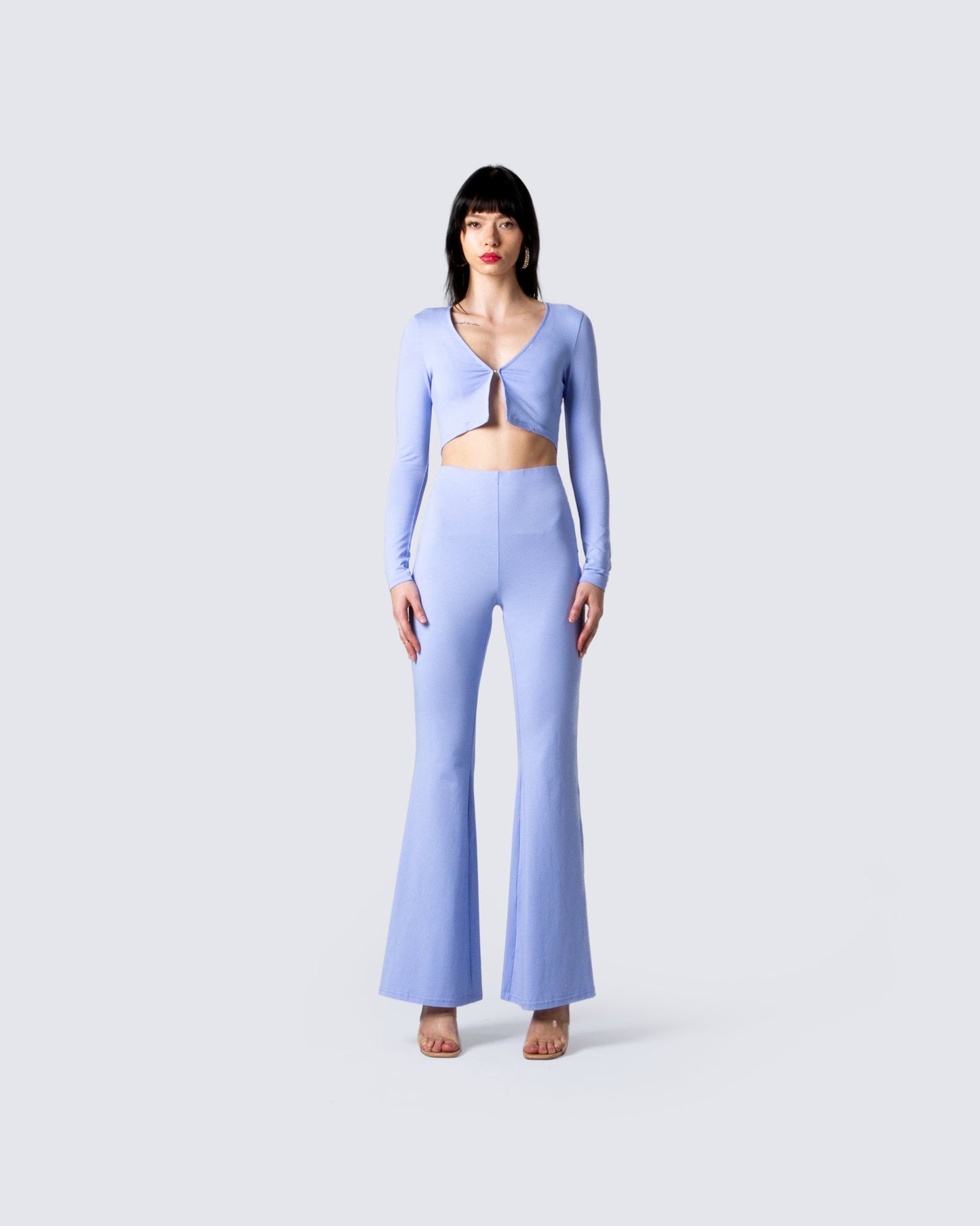 Lori Lavender Jersey Top