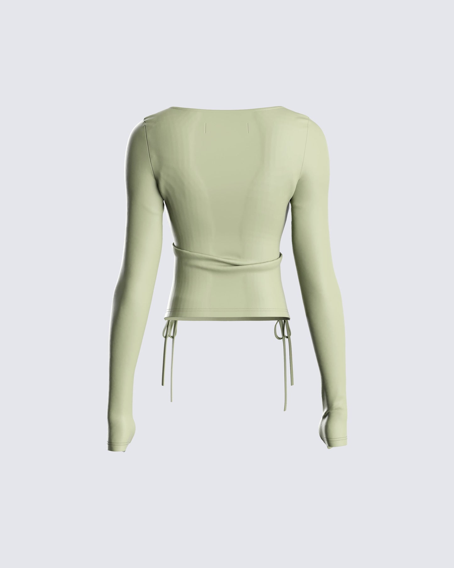 Morgan Green Long Sleeve Top