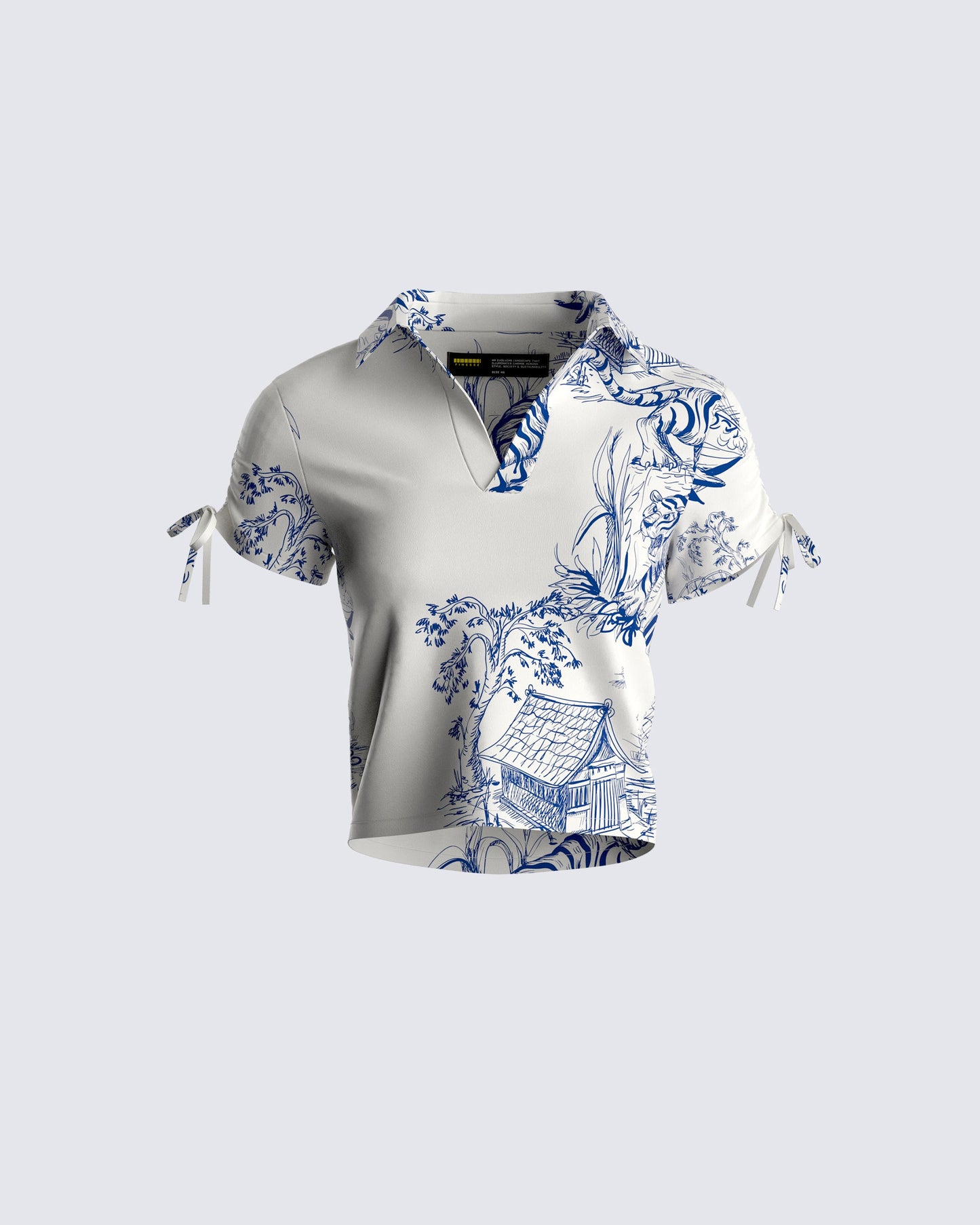 Dawn Tiger Print Top