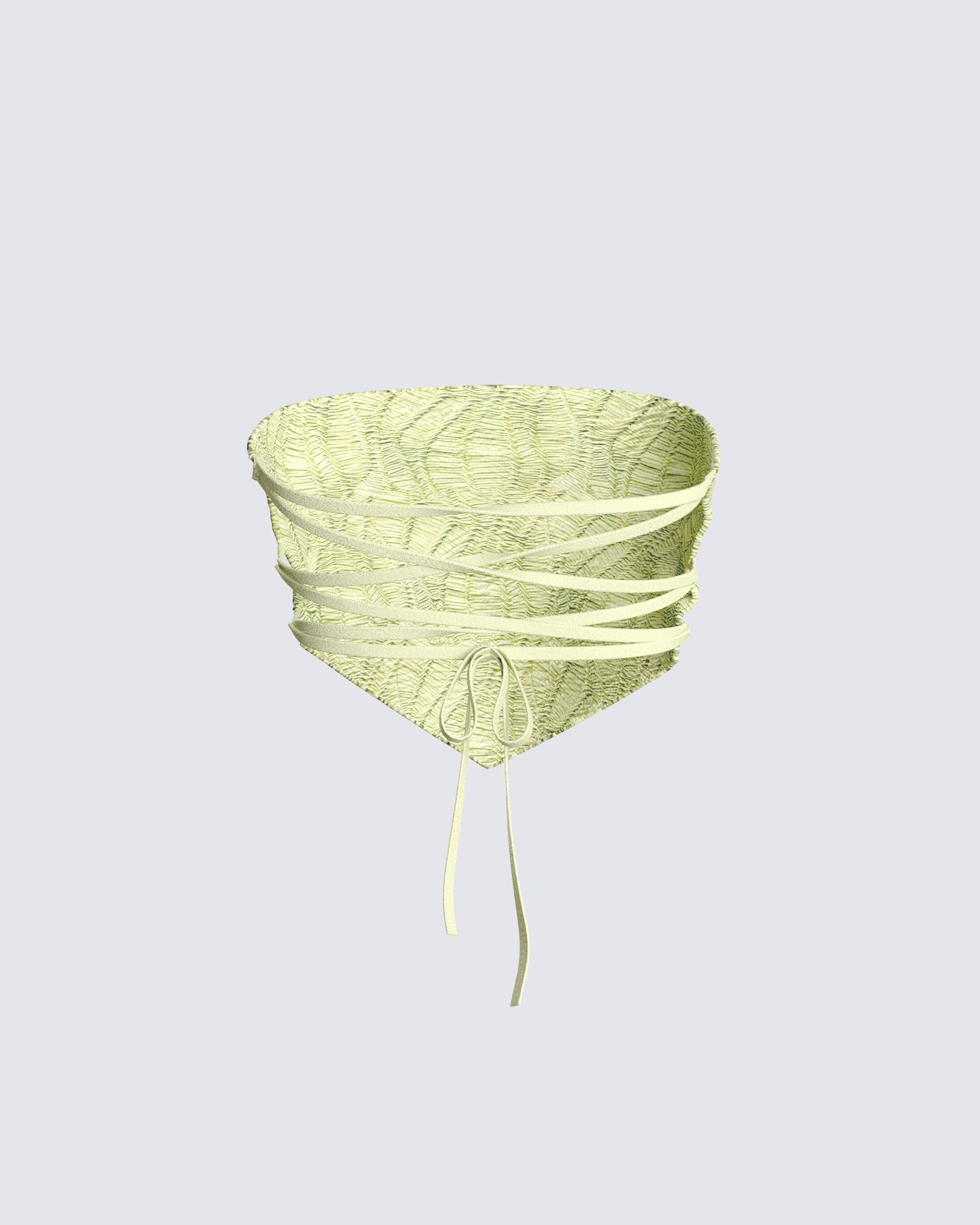 Skyler Green Strapless Top