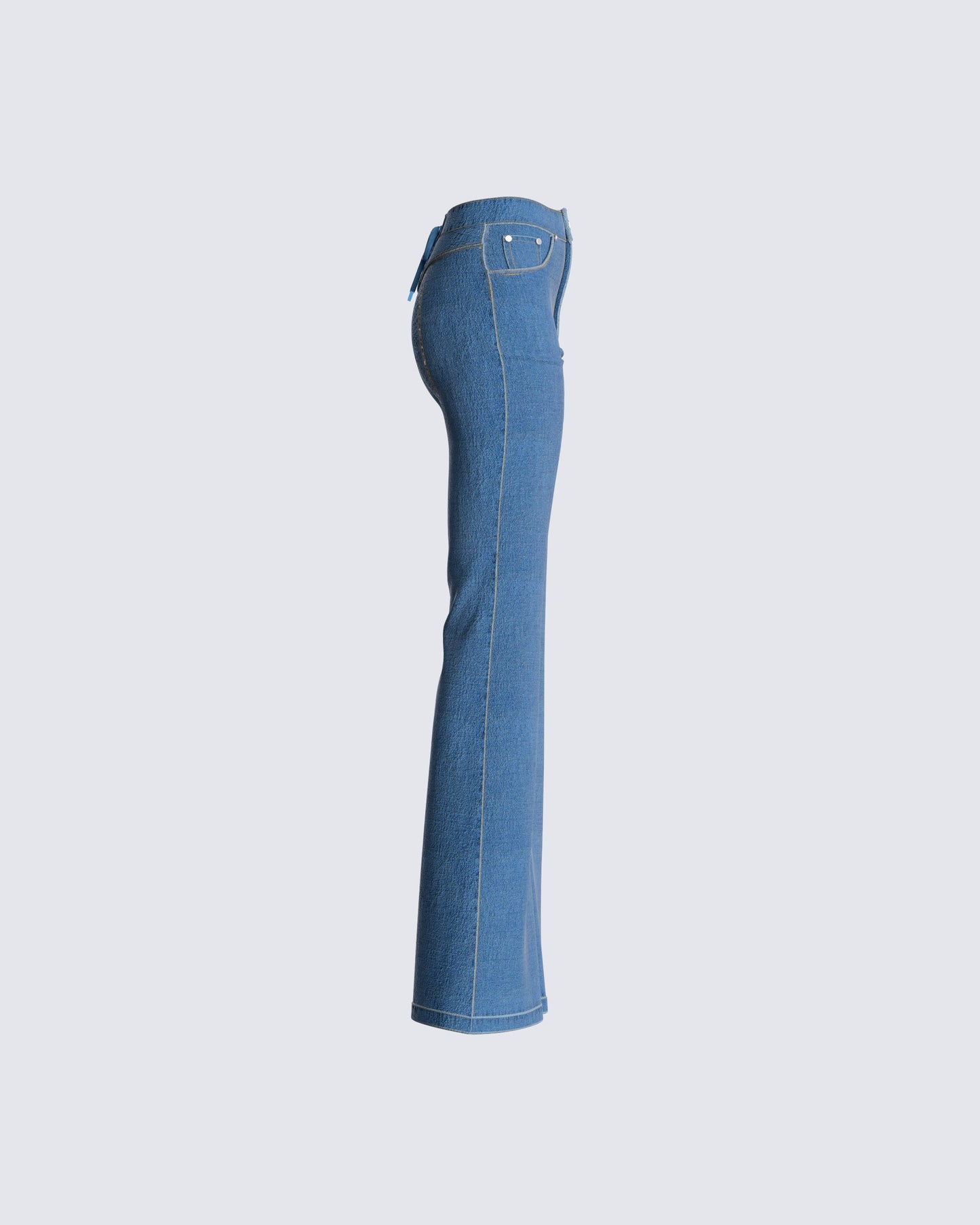 Skyler Flared Blue Jeans