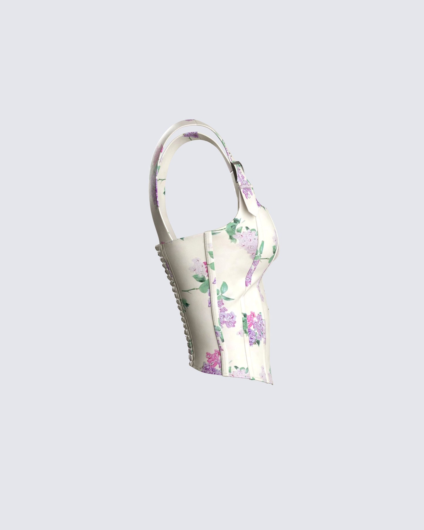 Winona Flower Print Corset Top