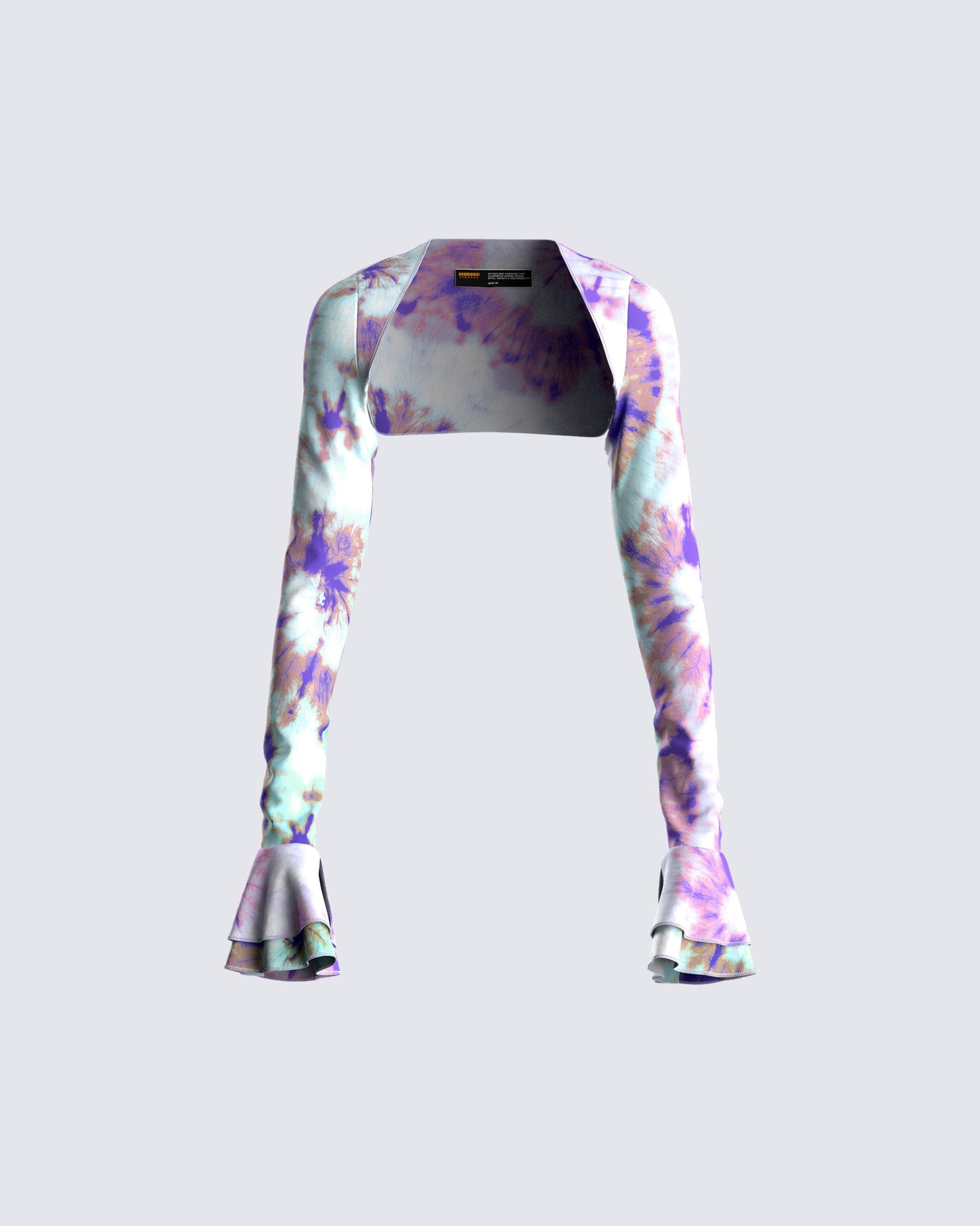 Kadence Tie Dye Print Shrug