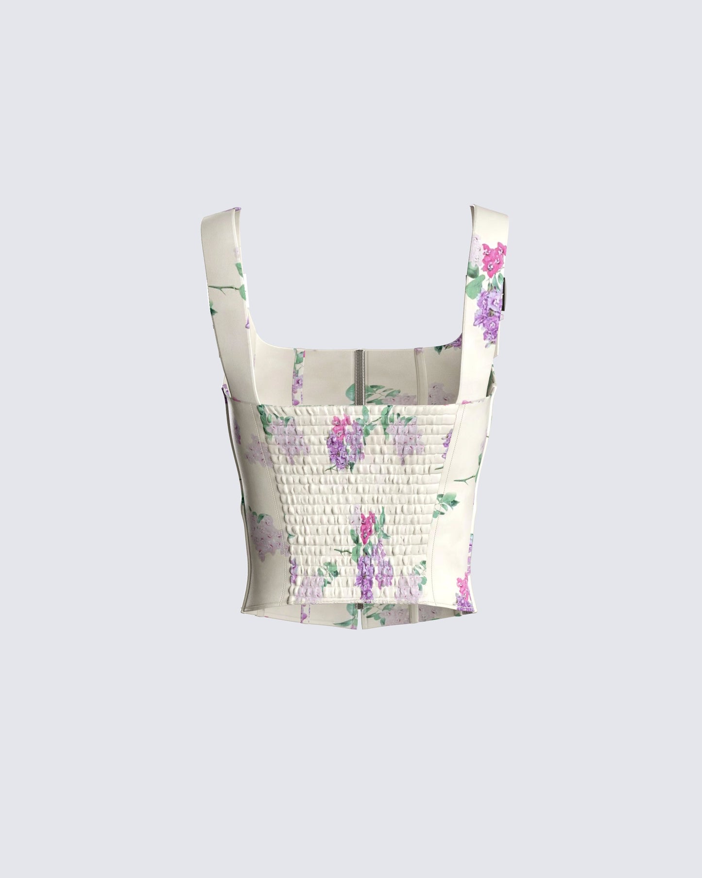 Winona Flower Print Corset Top