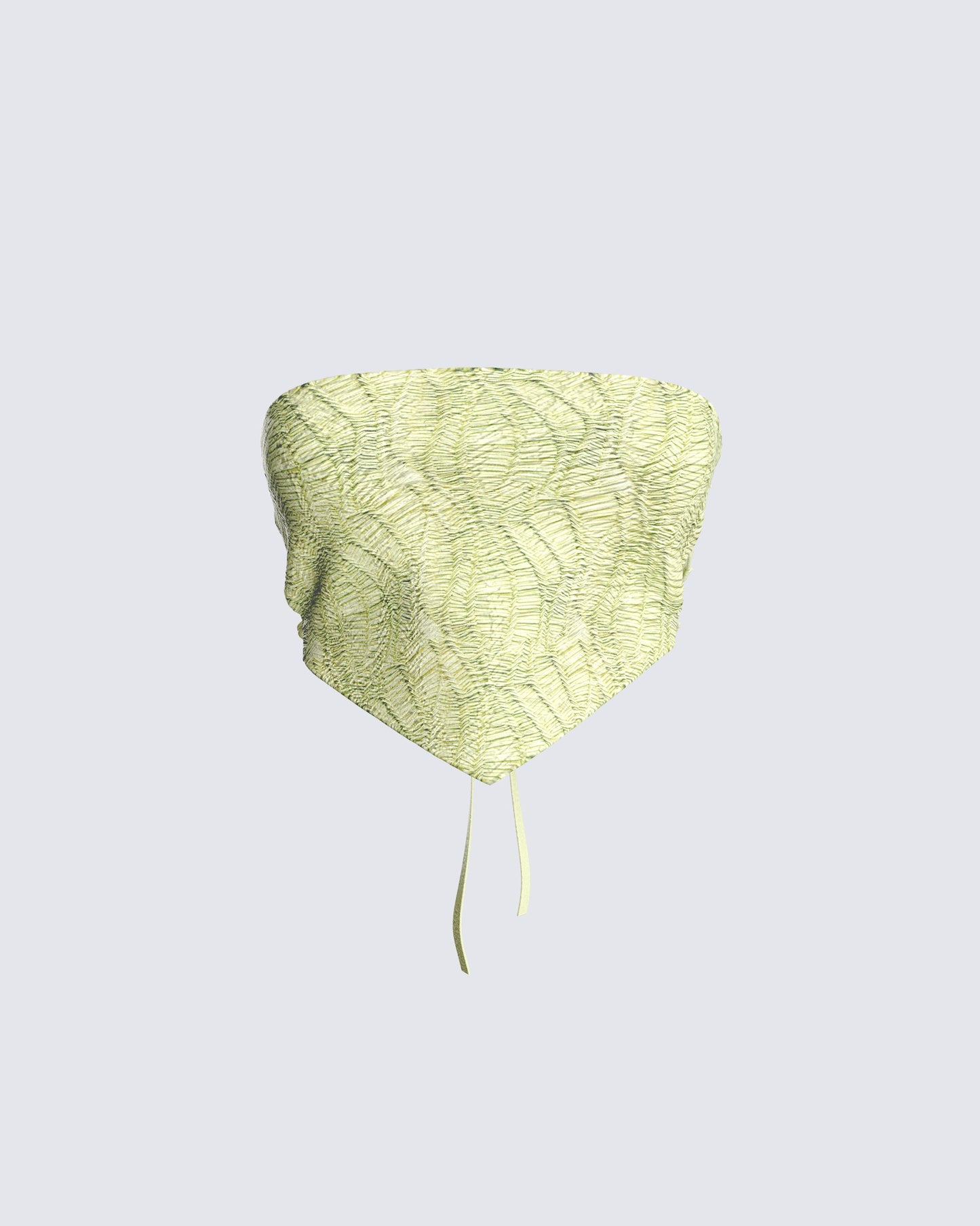 Skyler Green Strapless Top