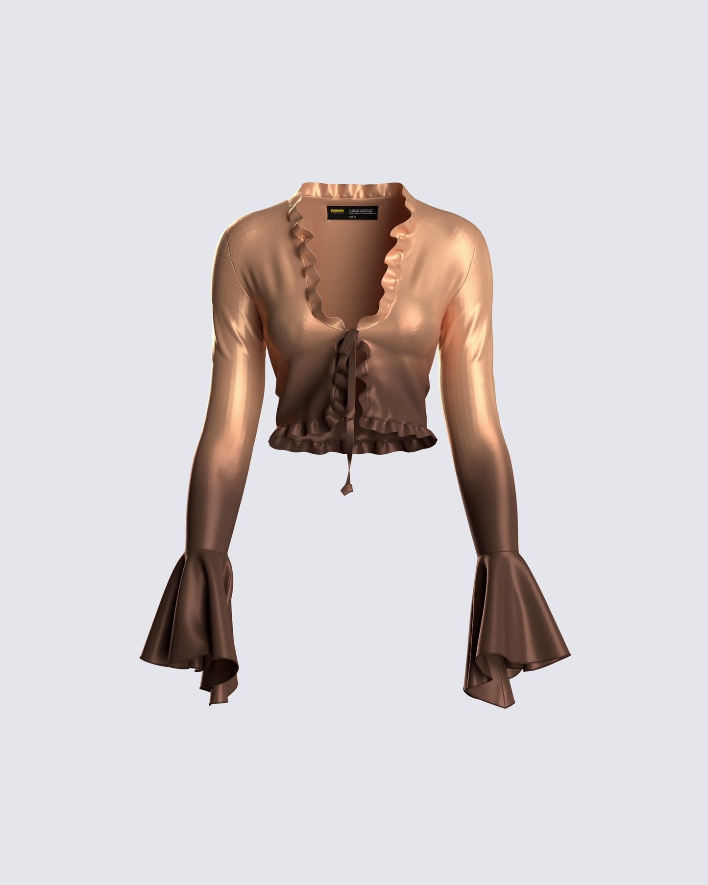 Tracy Ombre Print Top