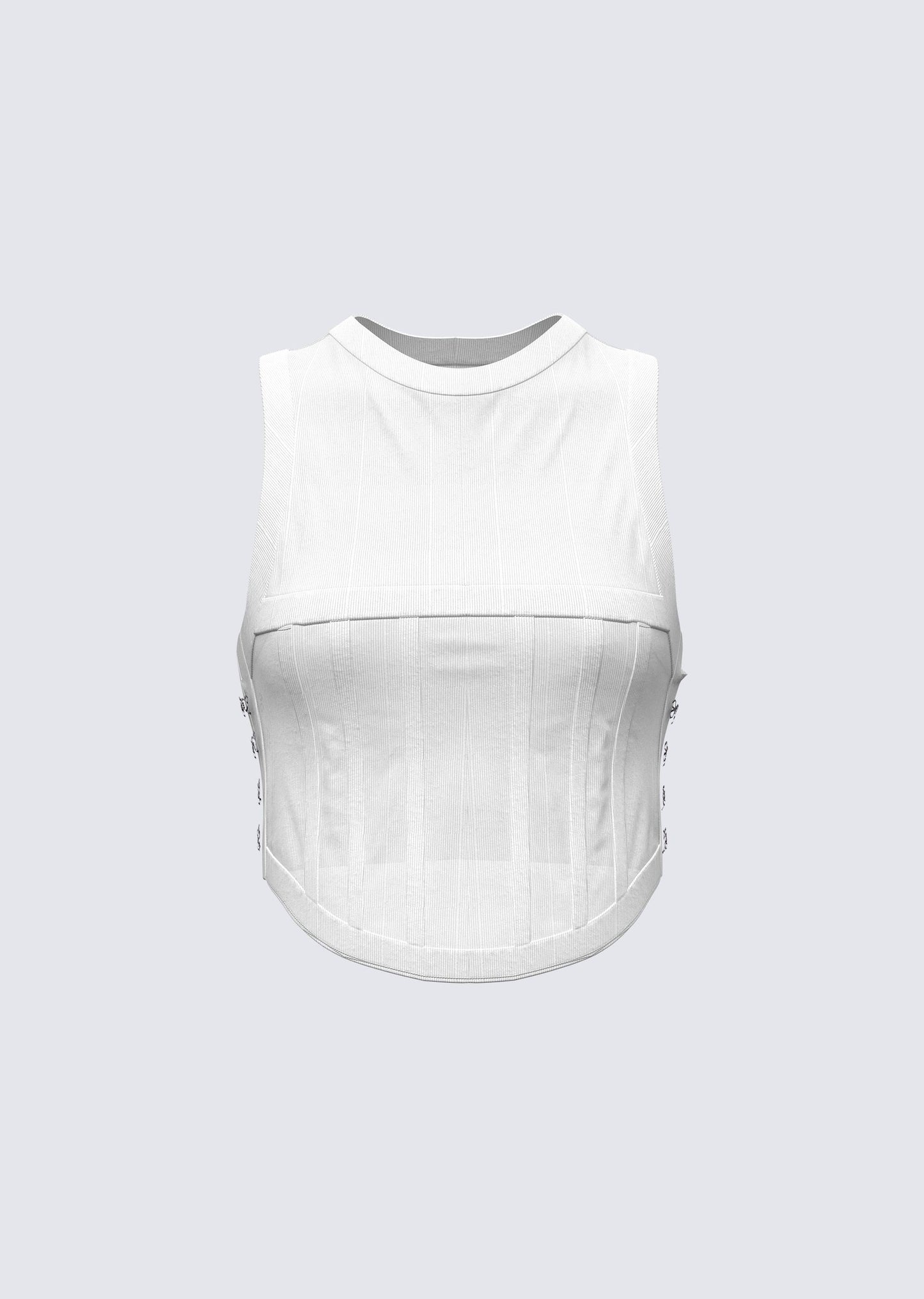 Eli White Corset Top