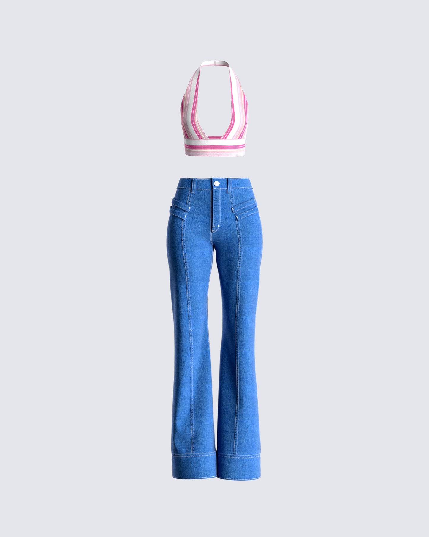 Jeni Flare Bottom Set 3d product front