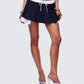Piper Navy Pinstripe Mini Skirt