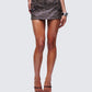 Hosea Brown Vegan Leather Micro Mini Skirt