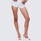 Gaia White Graphic Mini Short