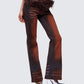 Adie Brown Denim Fur Jean