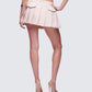 Tina Tan Pleated Mini Skirt