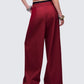 Scarlette Red Pinstripe Pant