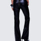 Women's black pants close-up detail – FINESSE