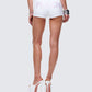 Gaia White Graphic Mini Short