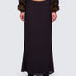 Nadi Brown Maxi Skirt