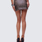 Hosea Brown Vegan Leather Micro Mini Skirt