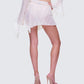 Maeve Ivory Lace Mini Skirt