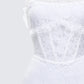 Kimi White Lace Corset Mini Dress