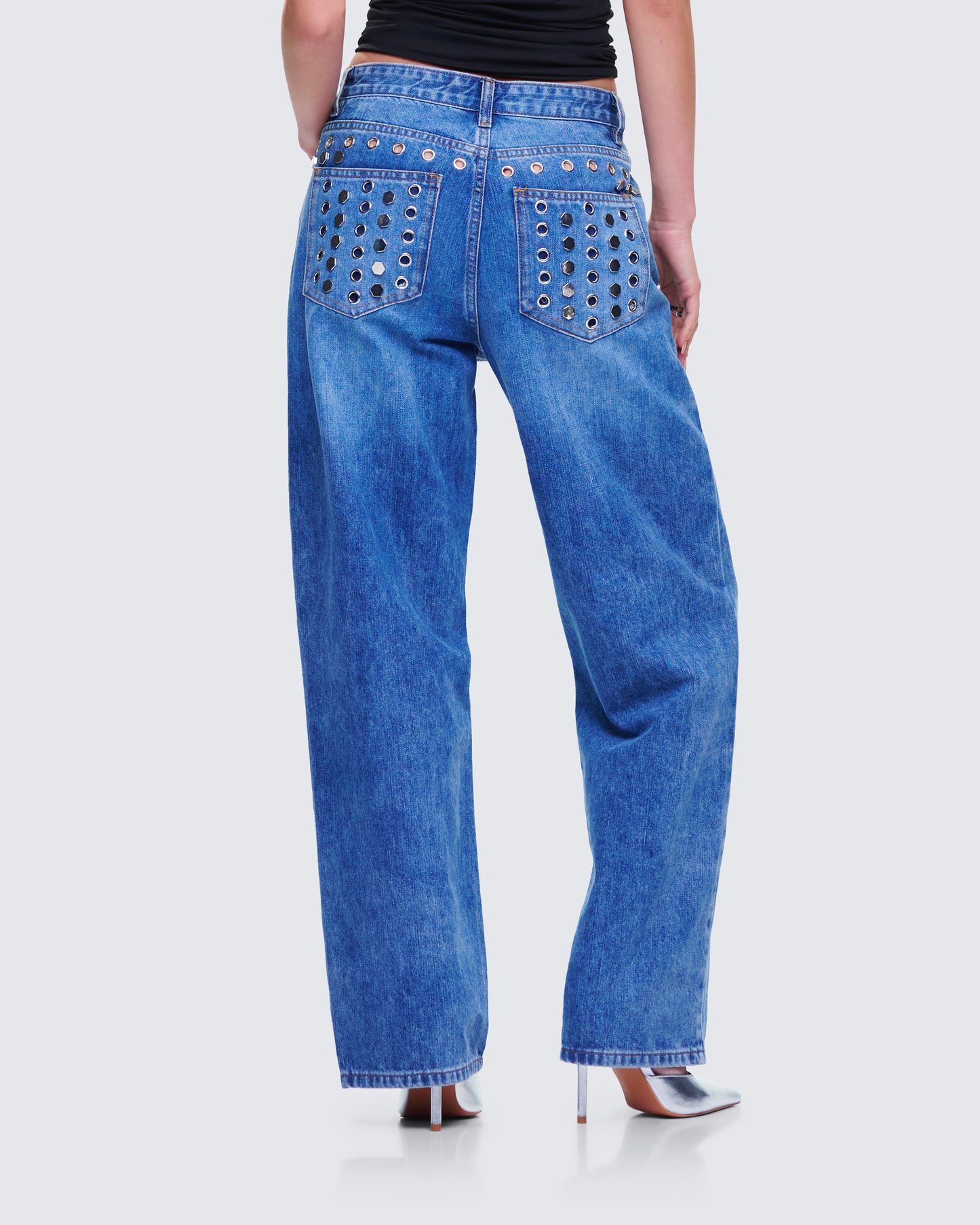 Vanora Grommet and Stud Jean