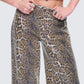 Eider Leopard Print Sequin Pant