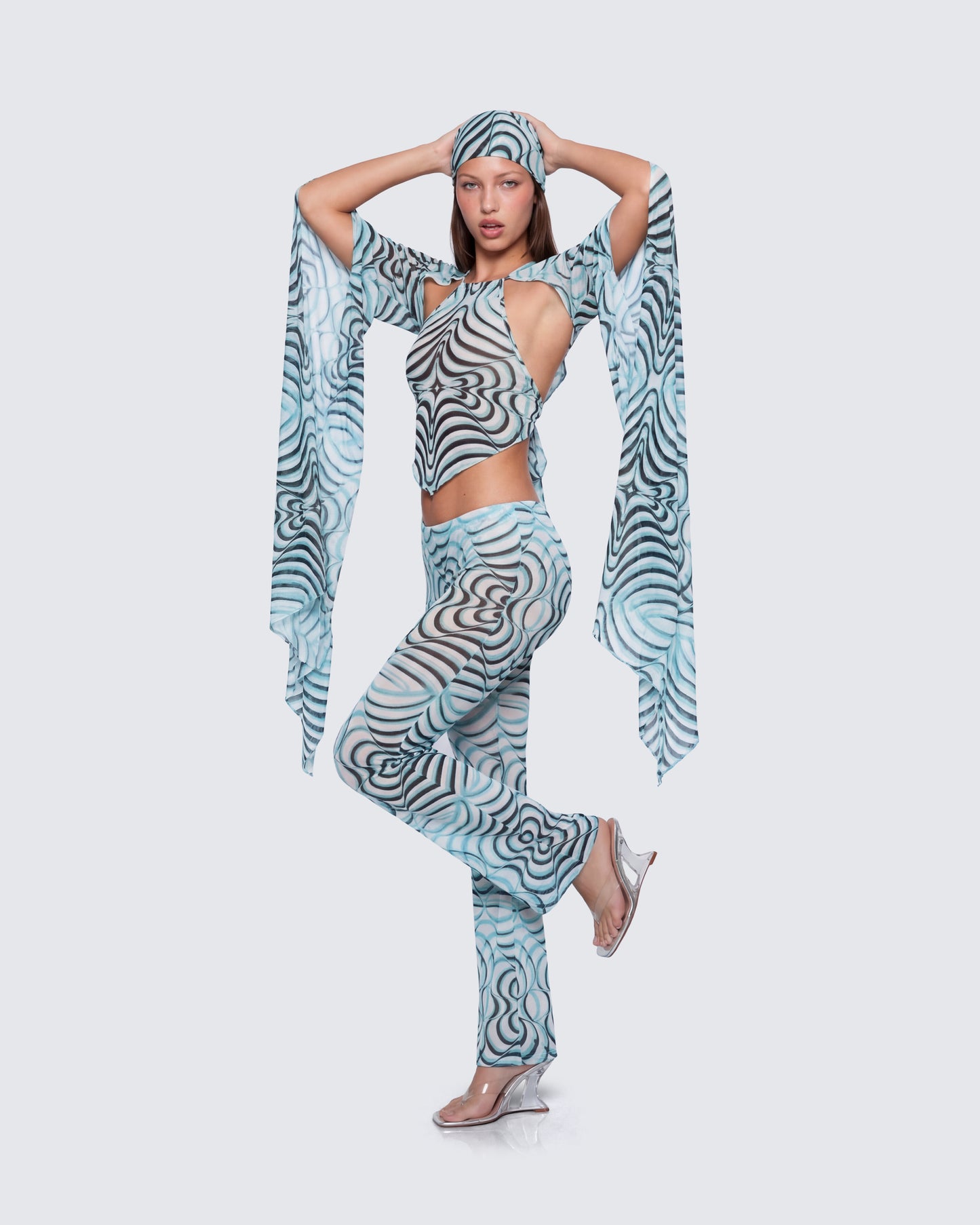 Ophelia Multi Mesh Extreme Sleeve Set