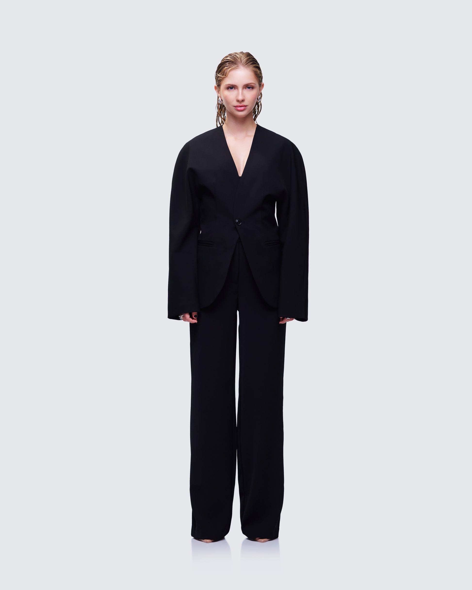 Maybelle Blazer Set model front