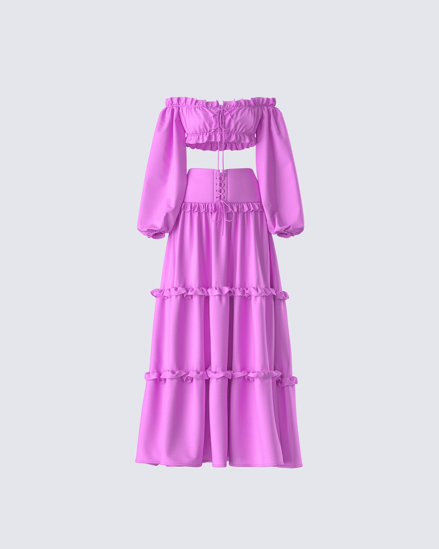 Fabiana Lilac Maxi Set