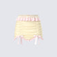 Sofia Pastel Ruffle Mini Skirt