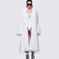 Rilena White Fur Set model front