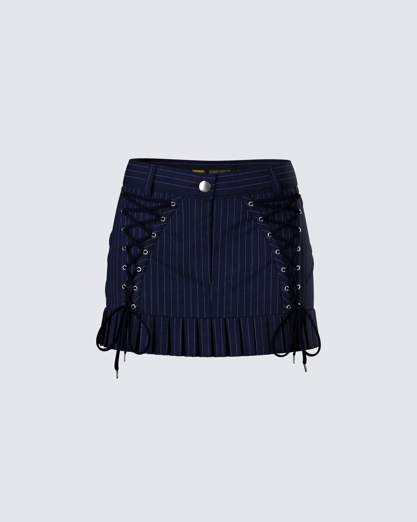 Alandra Pinstripe Mini Skirt