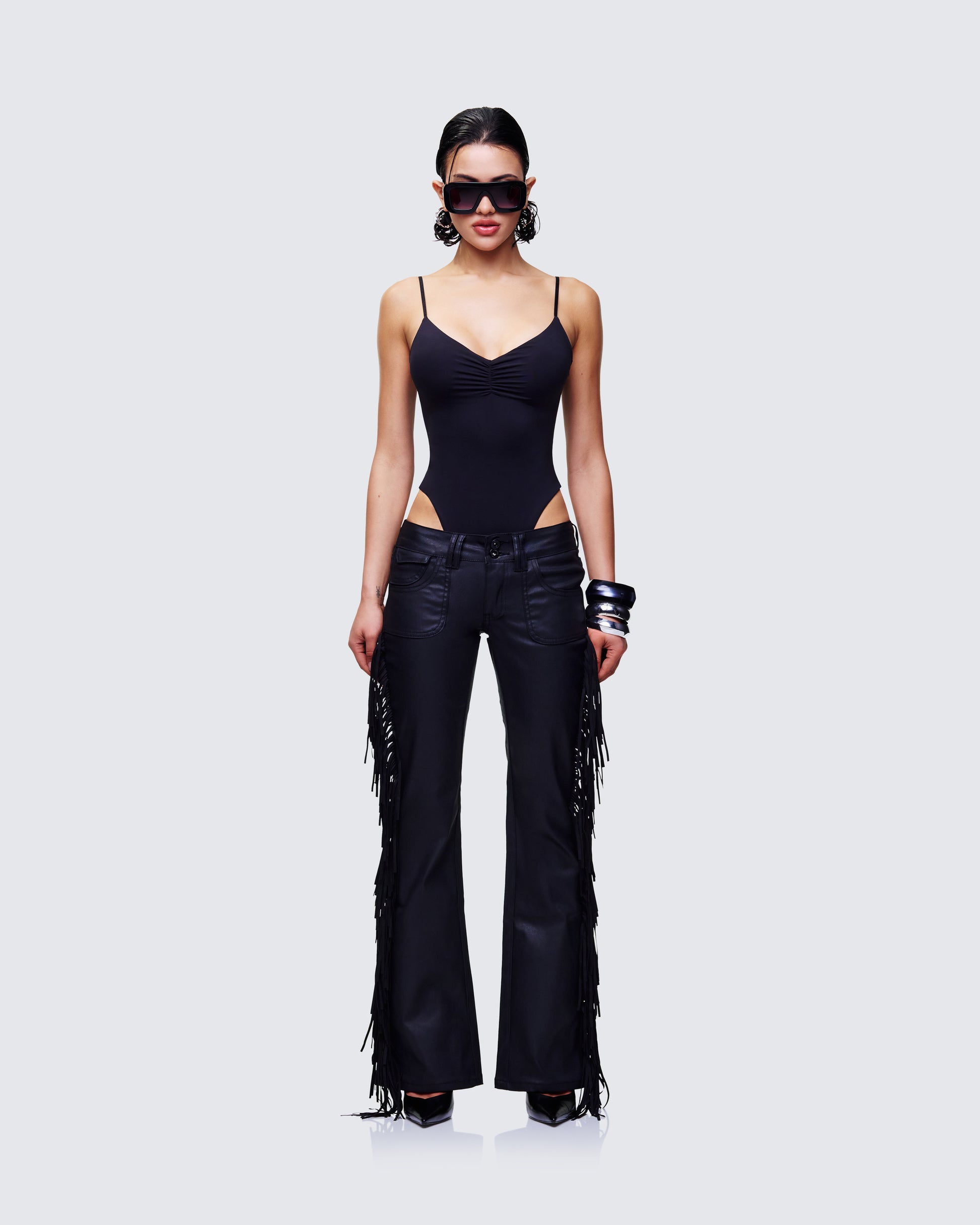 Women's cotton matching set front view – FINESSE