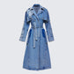 Hestia Denim Trench Coat