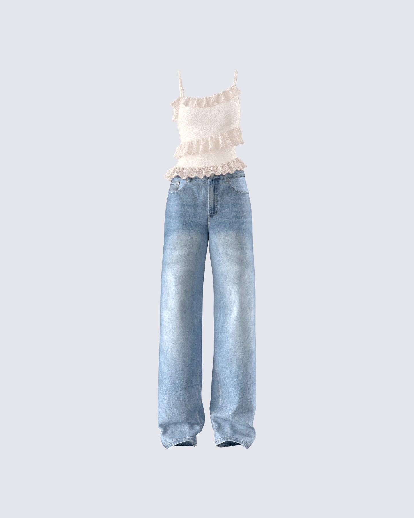 Lari Denim Set